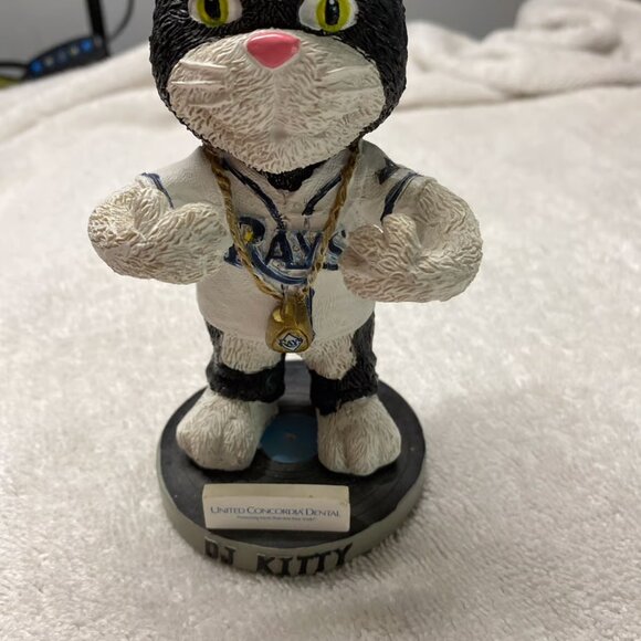 Collectible Figure - DJ kitty Tampa Bay Devil Rays Baseball Figurine - Picture 2 of 5